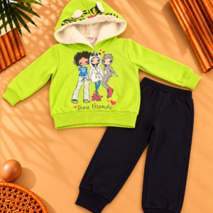 Joyce Σετ Φόρμας Fleece – Best Friends