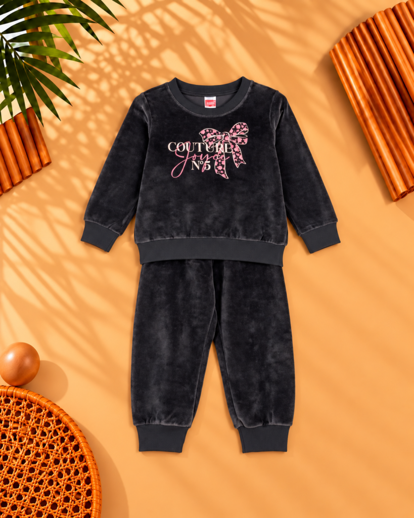 Joyce Βελουτέ Σετ Φόρμας – Couture N5